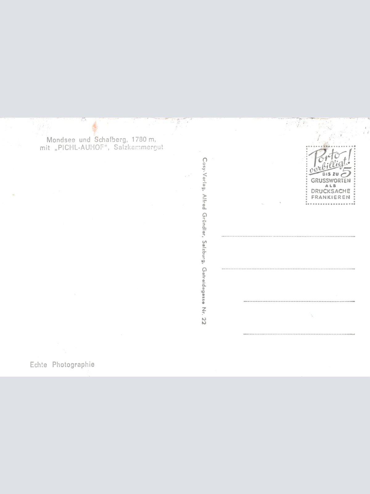 AK aus Mondsee Oberösterreich Ansichtskarte (11695)