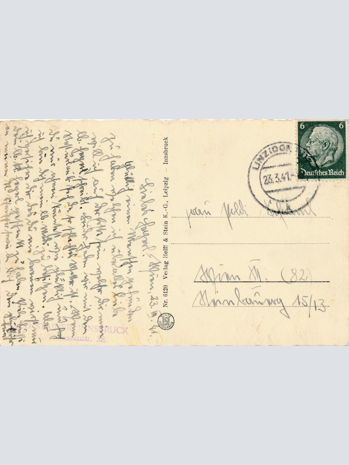 AK aus Innsbruck Tirol Ansichtskarte (11704)