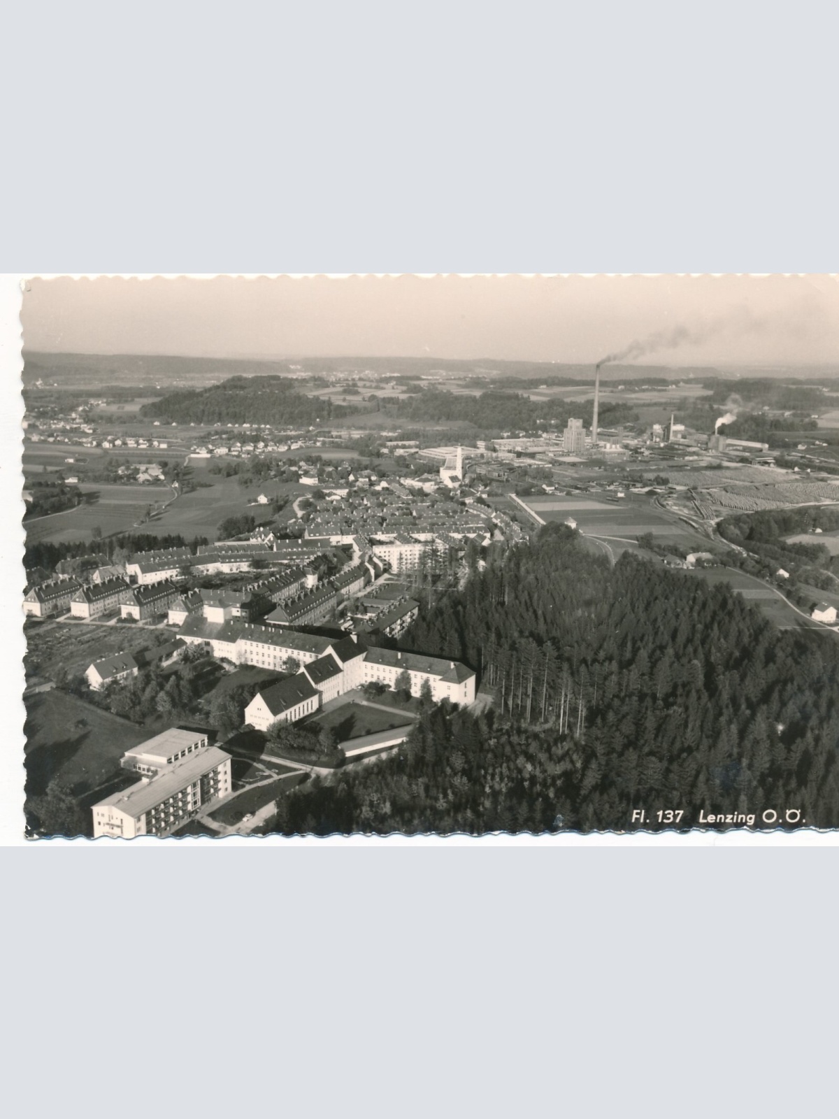 AK aus Lenzing Fl 137 Oberösterreich Ansichtskarte (11686)