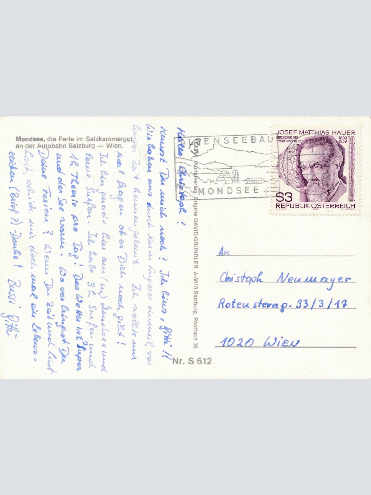 AK, Mondsee, Oberösterreich (S2767)