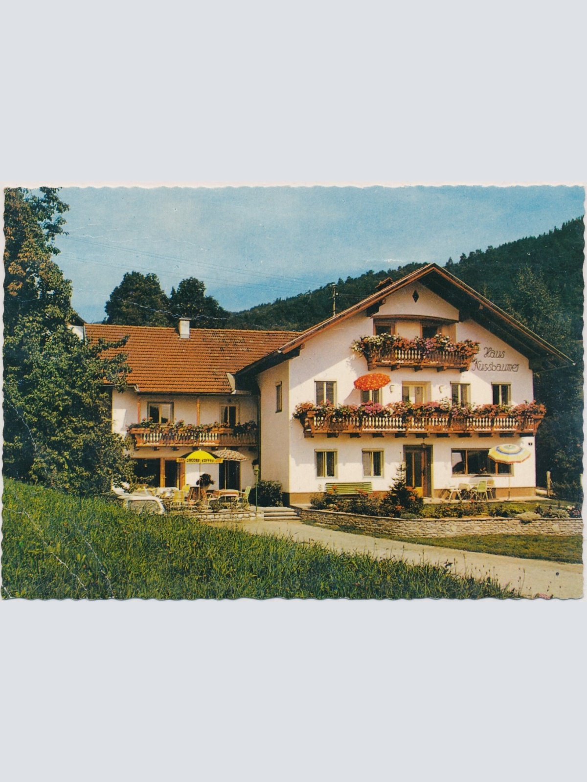 AK, Mondsee, Frühstückspension Nussbaumer, Oberösterreich (S2628)