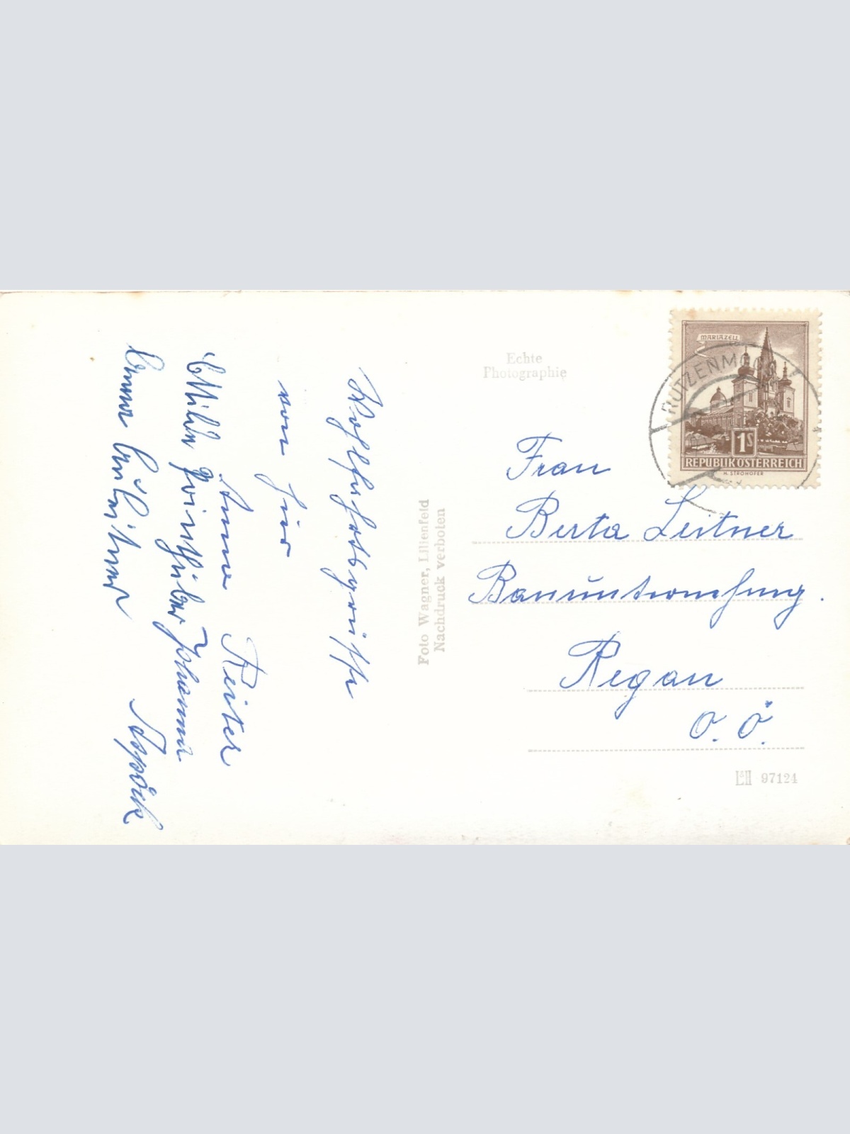 AK aus Lilienfeld Niederösterreich Ansichtskarte (11439)