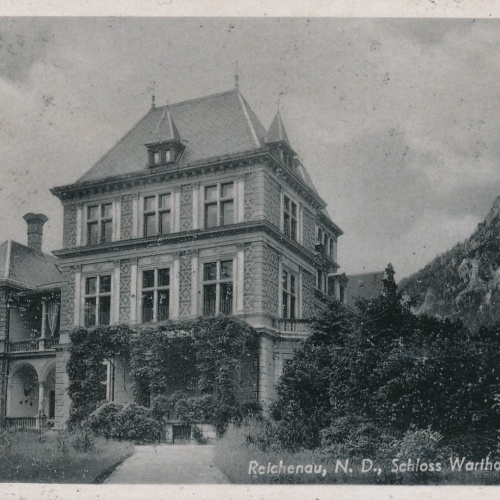 AK aus Reichenau mit Schloss Wartholz Niederösterreich Ansichtskarte (11441)