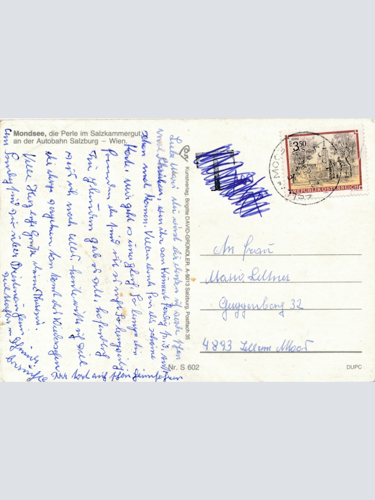 AK, Mondsee, Oberösterreich (S2629)