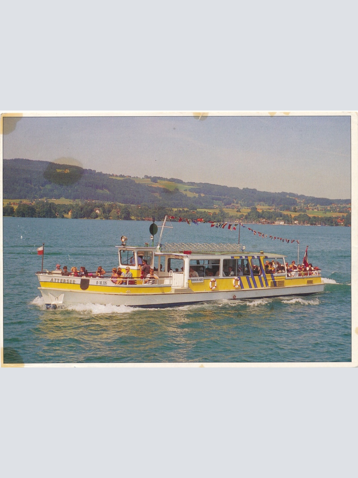 AK, Schifffahrt, Attersee, Oberösterreich (S2683)