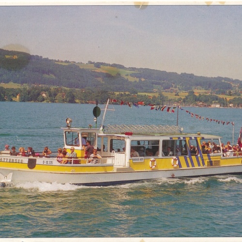 AK, Schifffahrt, Attersee, Oberösterreich (S2683)