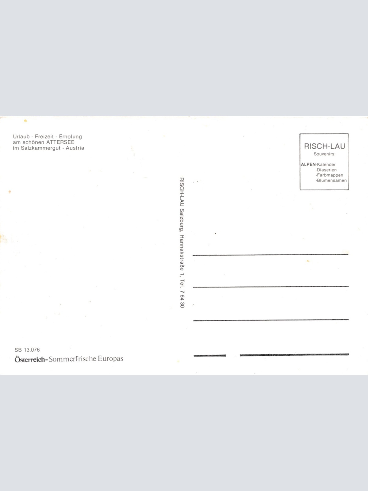 AK, Attersee, Oberösterreich (S2682)