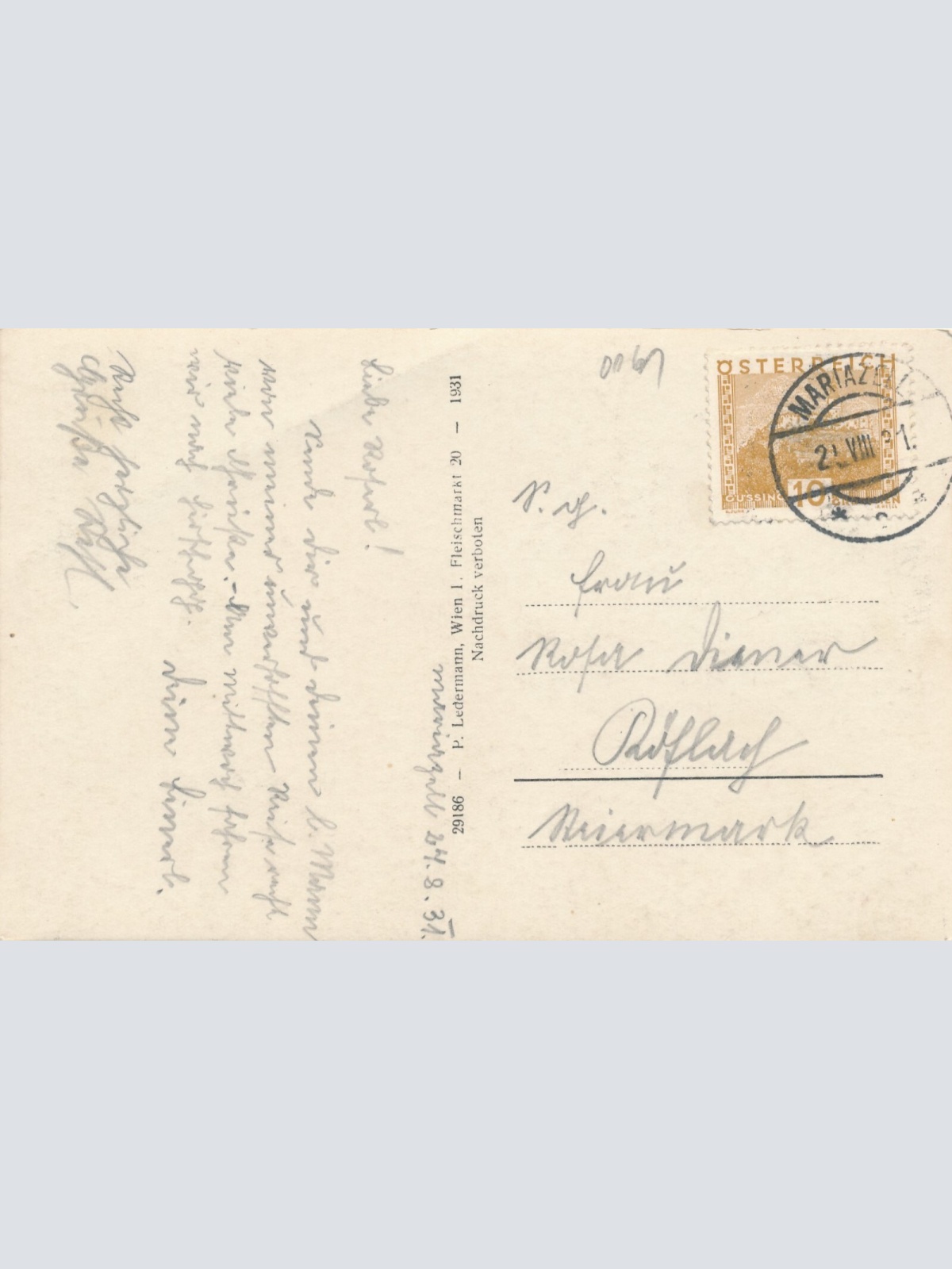 AK aus Mariazell Steiermark Ansichtskarte (12012)