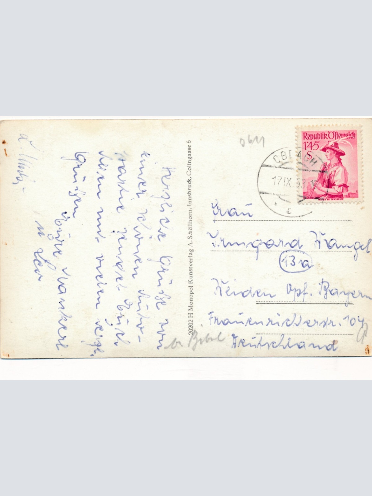 AK aus Obdach Steiermark Ansichtskarte (12023)