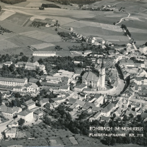 AK aus Rohrbach Fliegeraufnahme Nr. 713 Oberösterreich Ansichtskarte (11506)