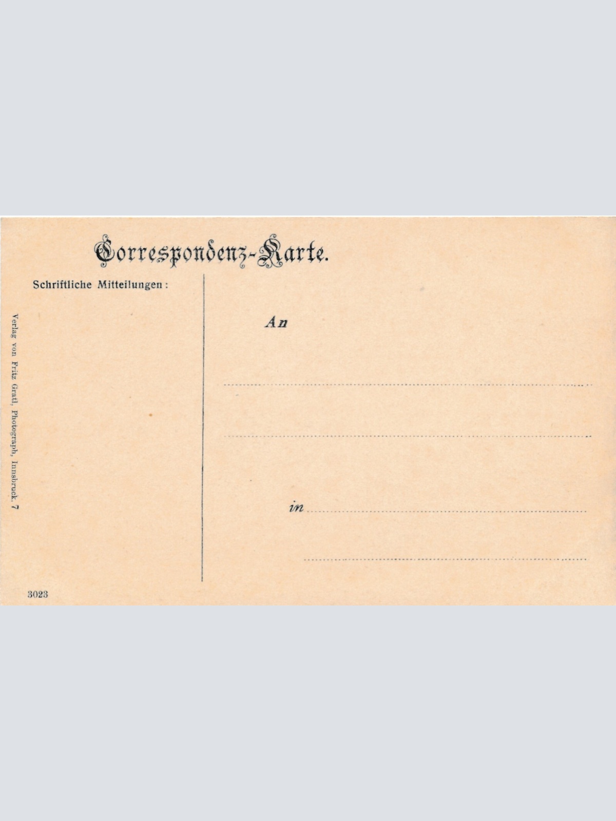 AK aus Innsbruck Tirol Ansichtskarte (11464)