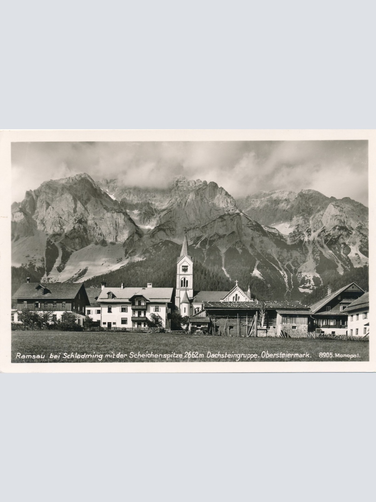AK aus Ramsau bei Schladming Steiermark Ansichtskarte (12040)