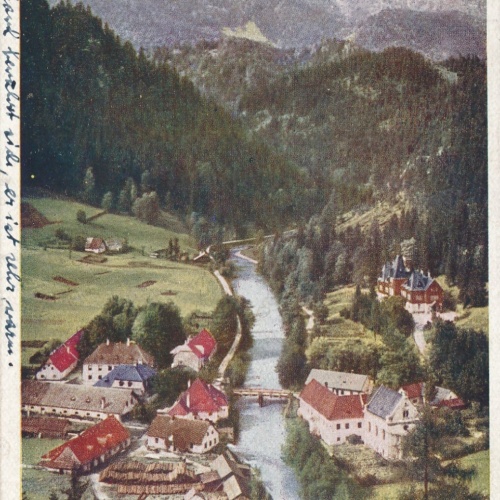 AK aus Mürzsteg Steiermark Ansichtskarte (12029)