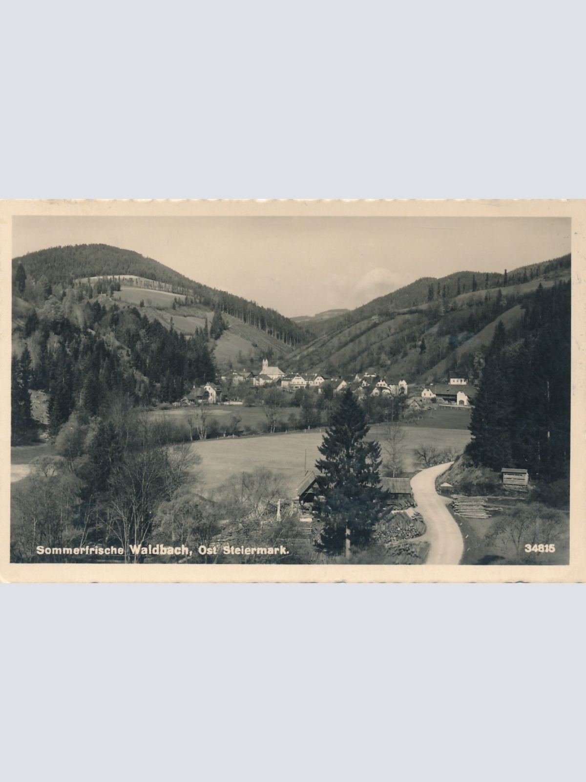 AK aus Waldbach Steiermark Ansichtskarte (11957)