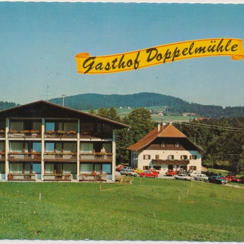 AK, Gasthof Doppelmühle, Fornach, Oberösterreich (S2652)