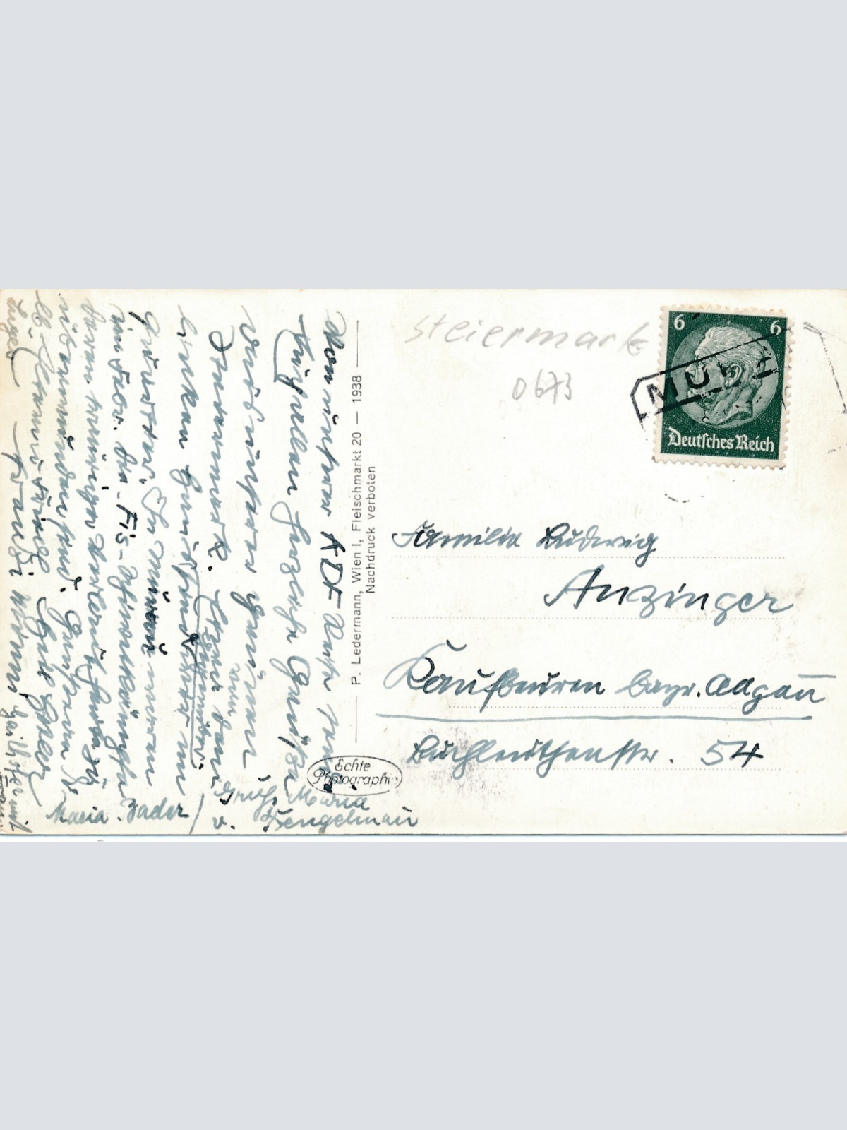 AK aus Murau Steiermark Ansichtskarte (11940)