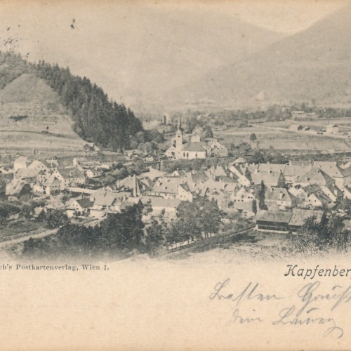 AK aus Kapfenberg Steiermark Ansichtskarte (11982)