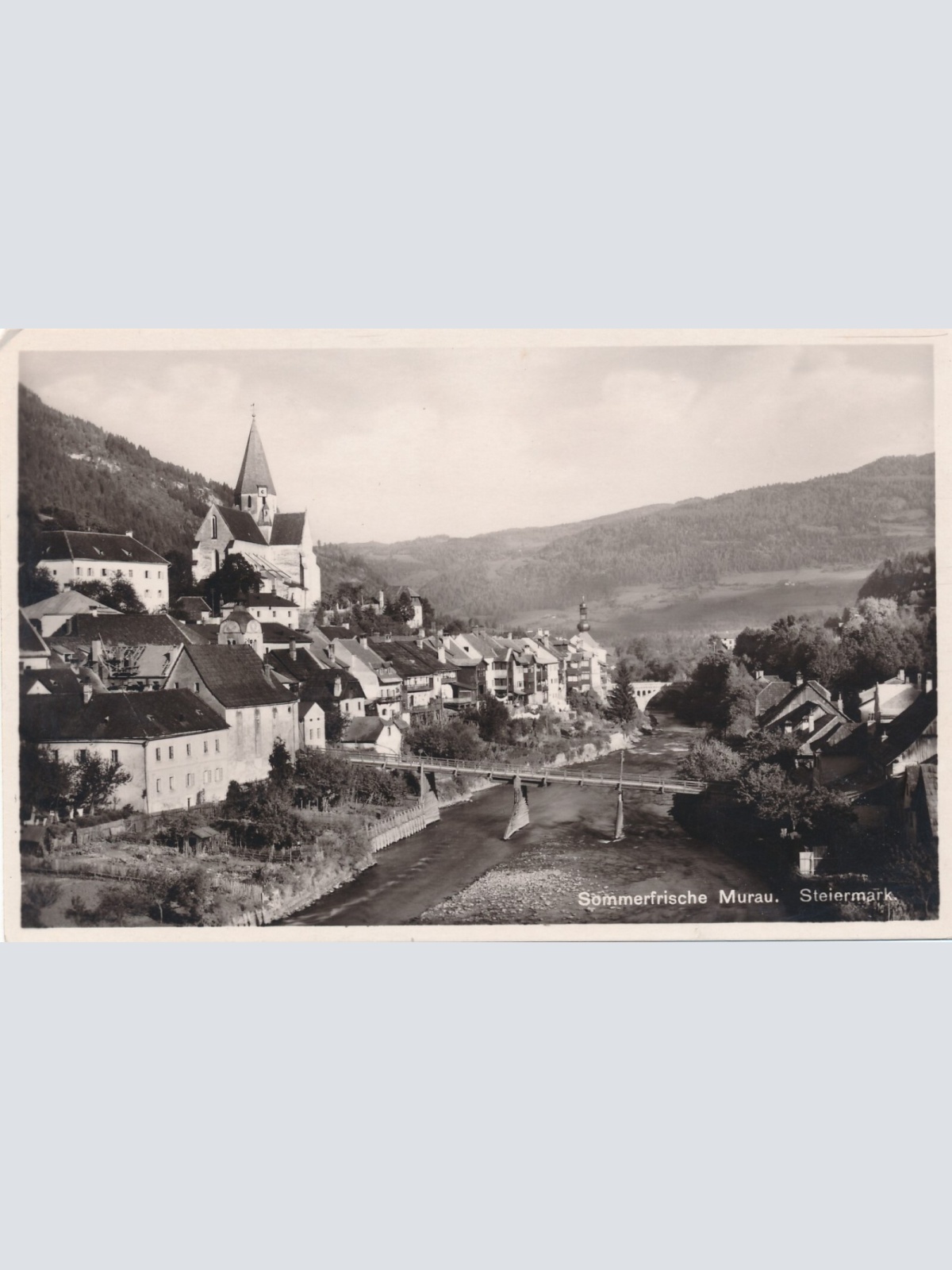 AK aus Murau Steiermark Ansichtskarte (11974)