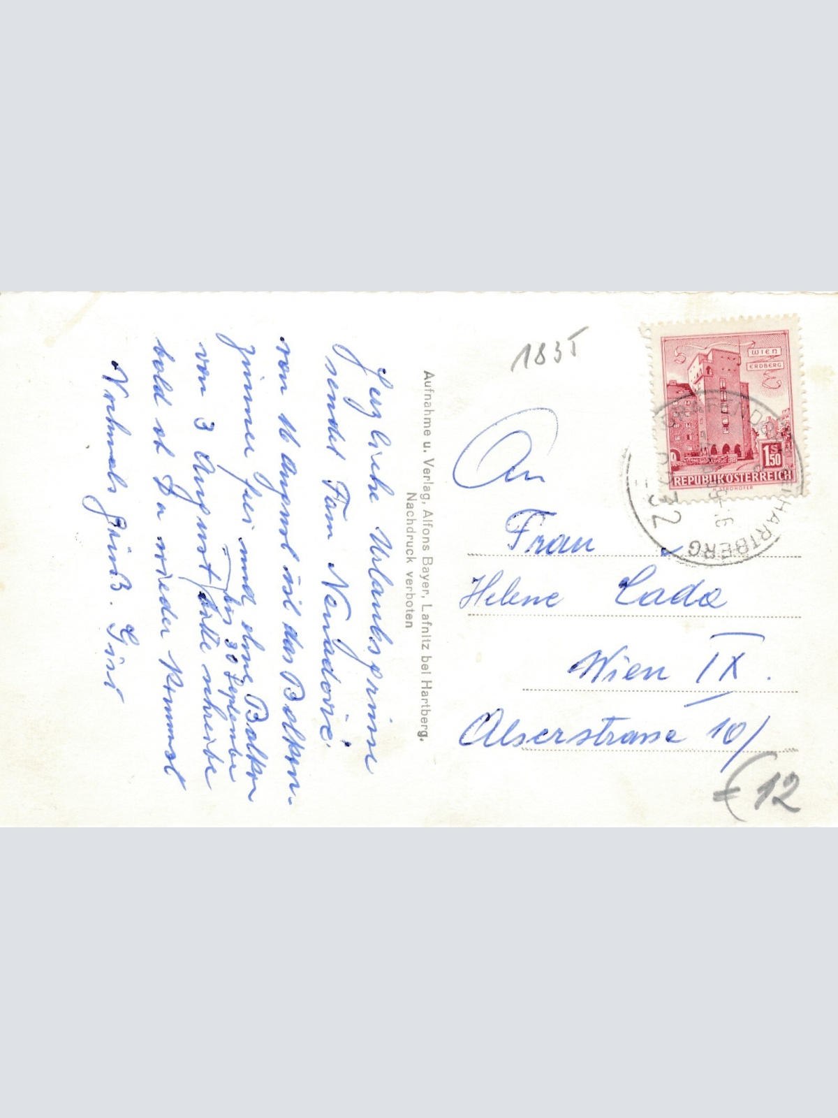 AK aus Erdwegen mit Gasthof Schlögl Steiermark Ansichtskarte (12073)