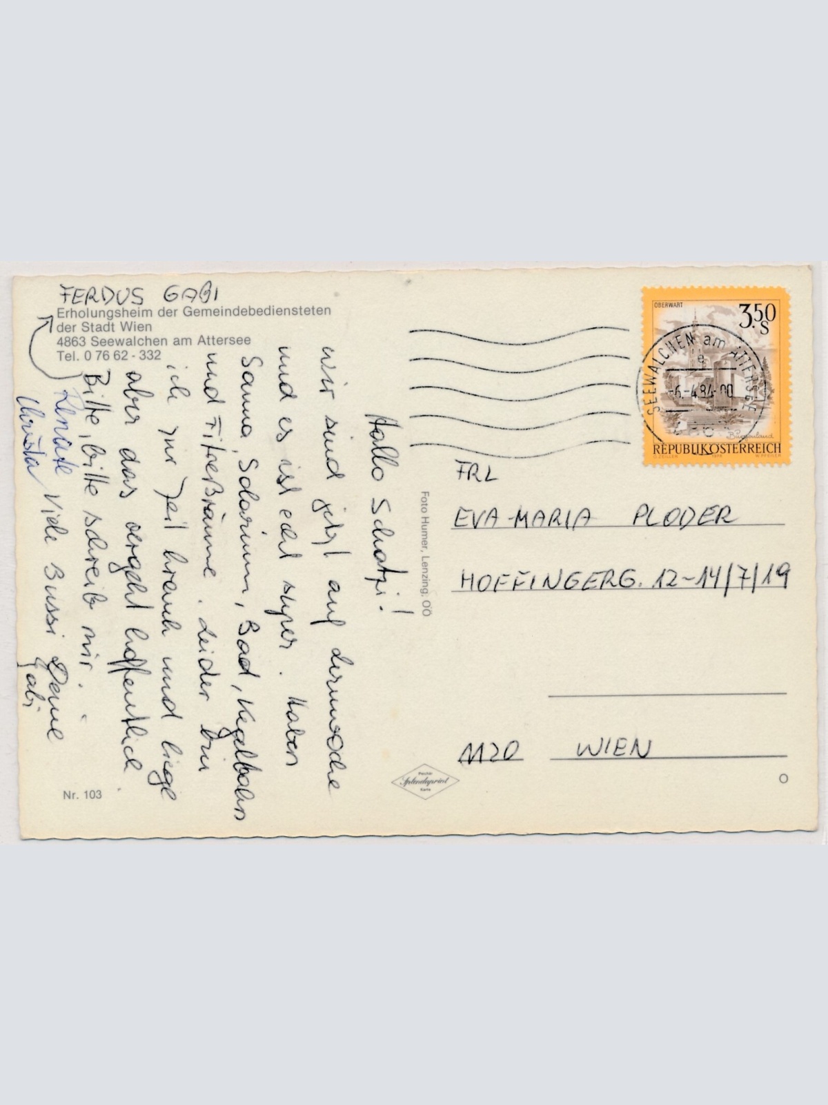 AK, Seewalchen, Oberösterreich (S2859)