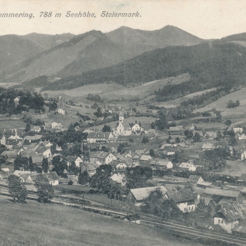 AK aus Spital am Semmering Steiermark Ansichtskarte (12067)