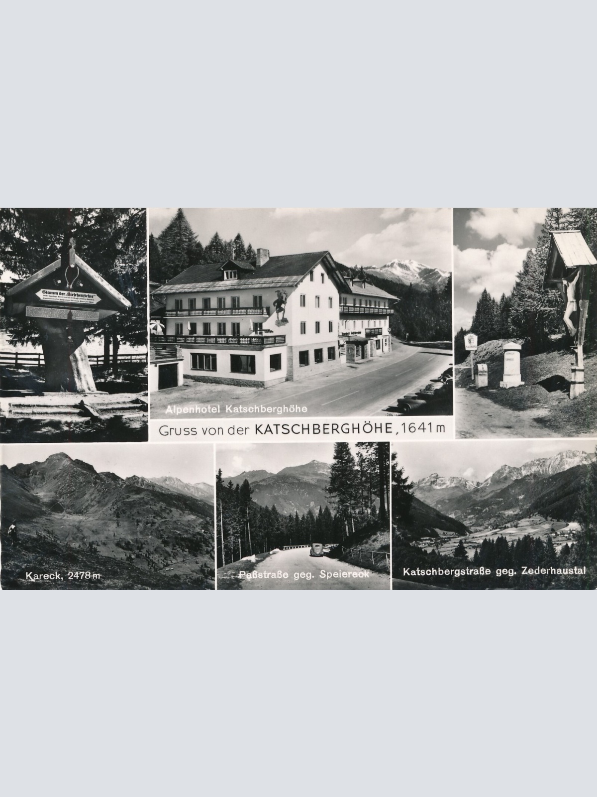 AK aus Katschberg Steiermark Ansichtskarte (J168)