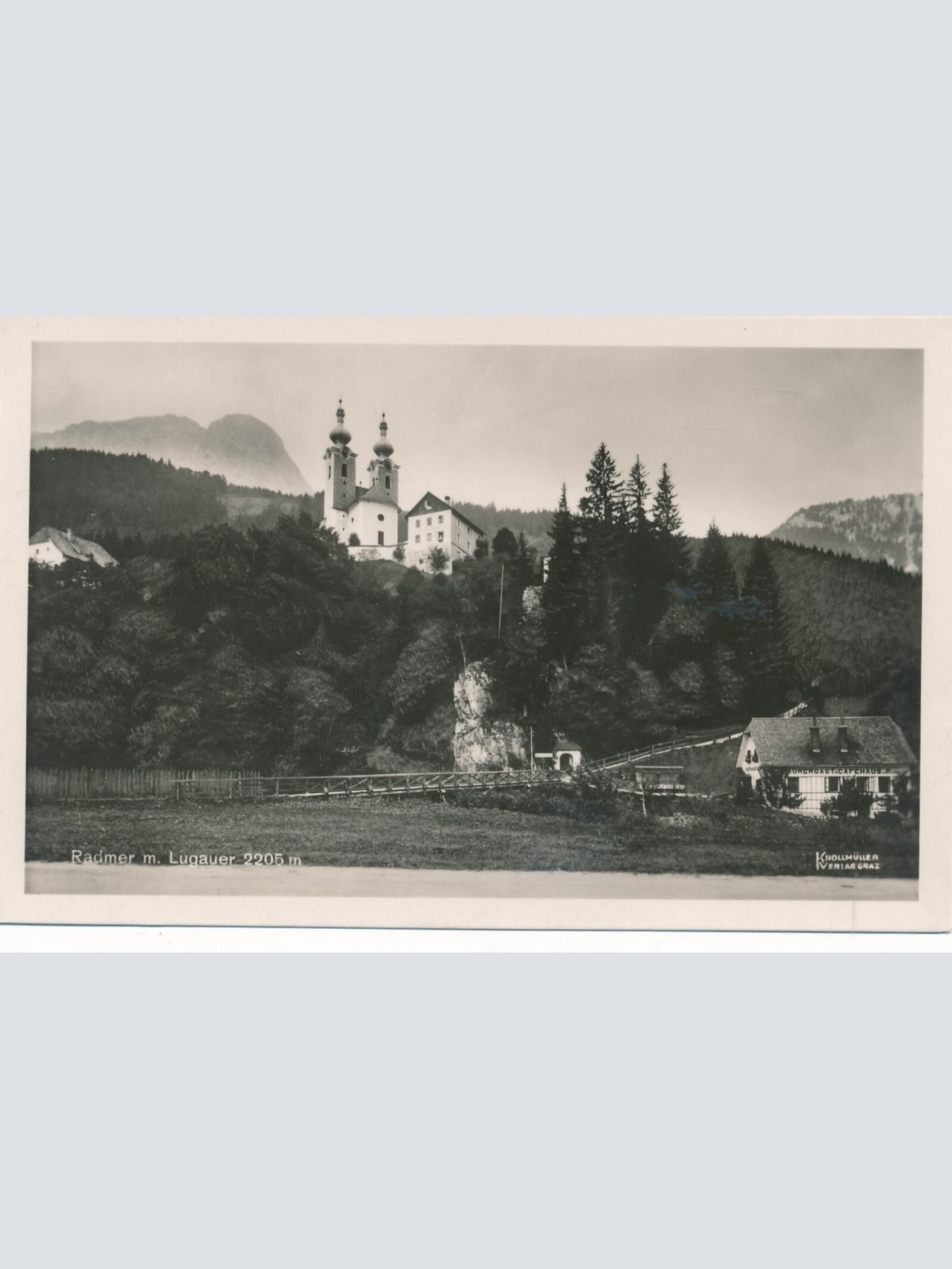 AK aus Radmer m. Lungauer Steiermark Ansichtskarte (12087)