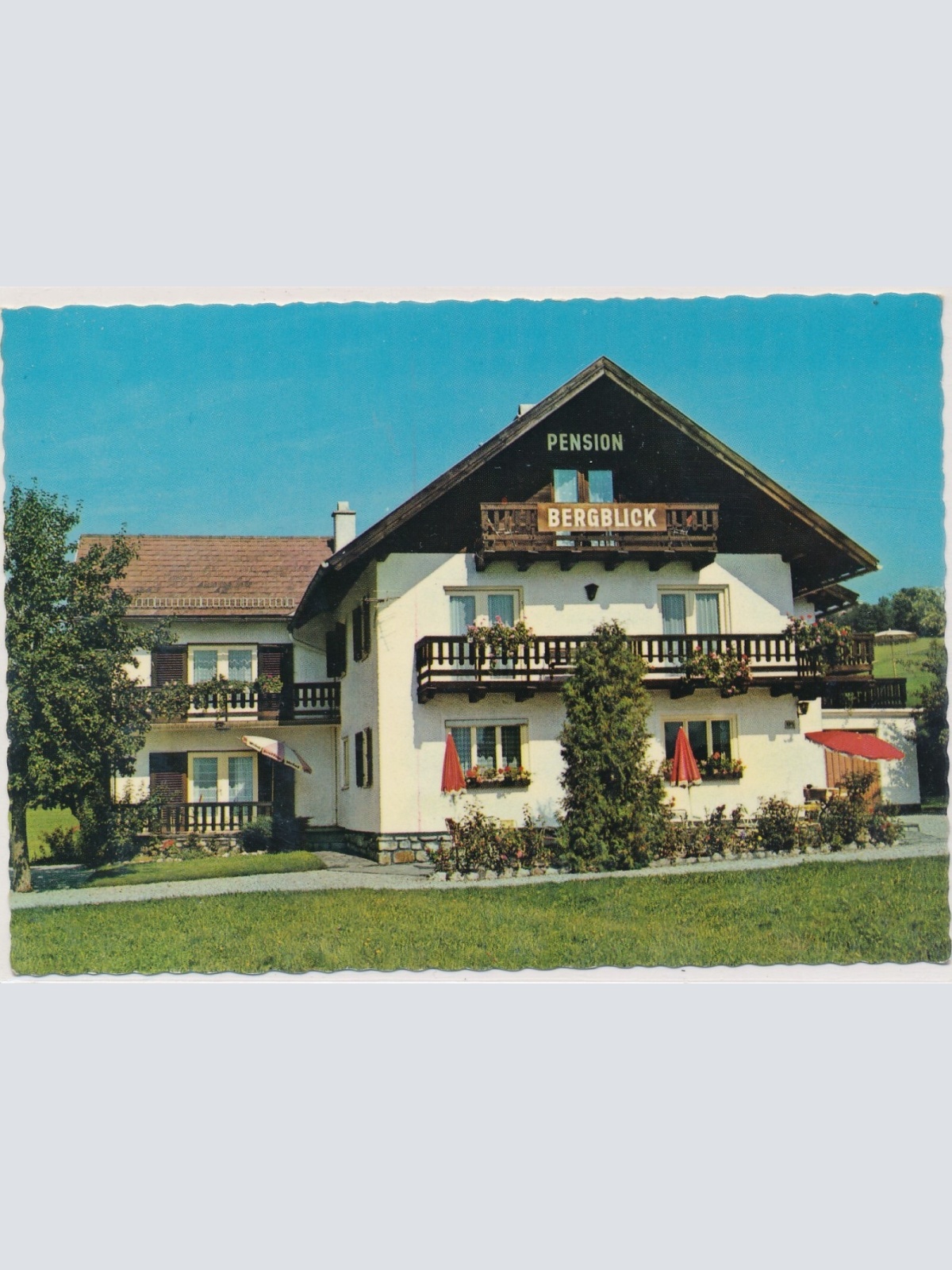 AK, Mondsee, Pension Bergblick, Oberösterreich (S2801)