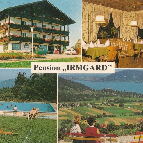 AK, Strass im Attergau, Pension Irmgard, Oberösterreich (S2802)