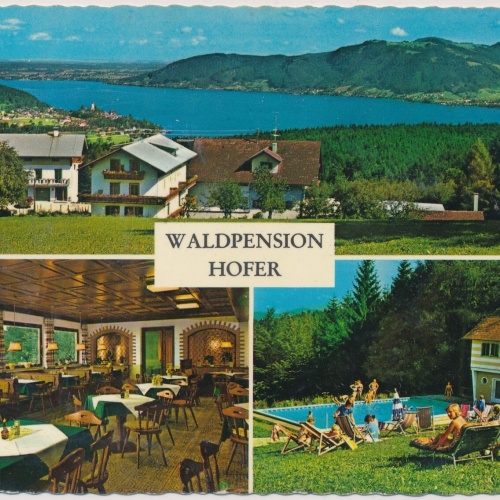 AK, Strass im Attergau, Waldpension Hofer, Oberösterreich (S2803)