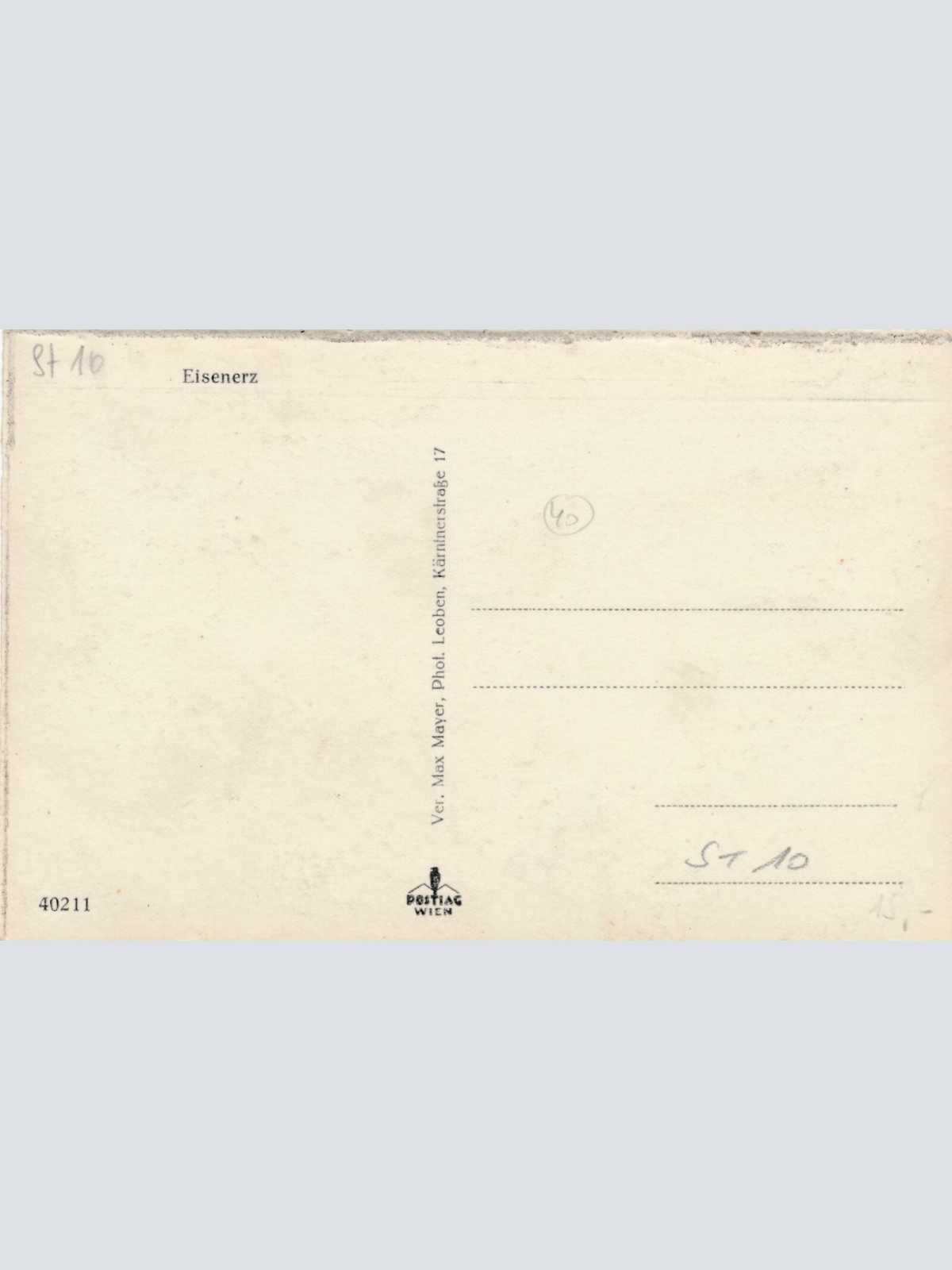 AK aus Eisenerz Steiermark Ansichtskarte (11889)