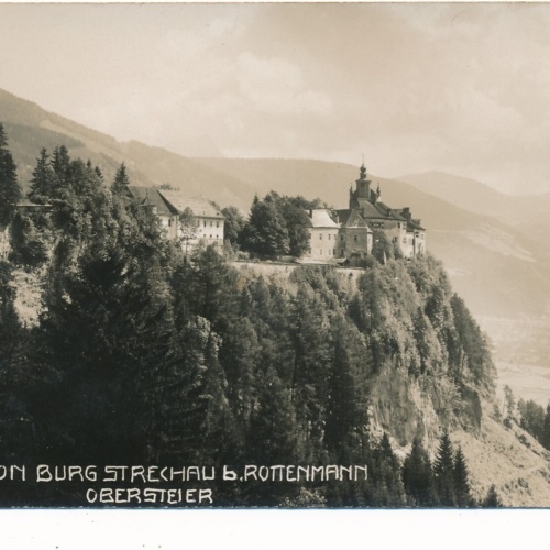 AK aus Pension Burg Streichau Steiermark Ansichtskarte (11924)