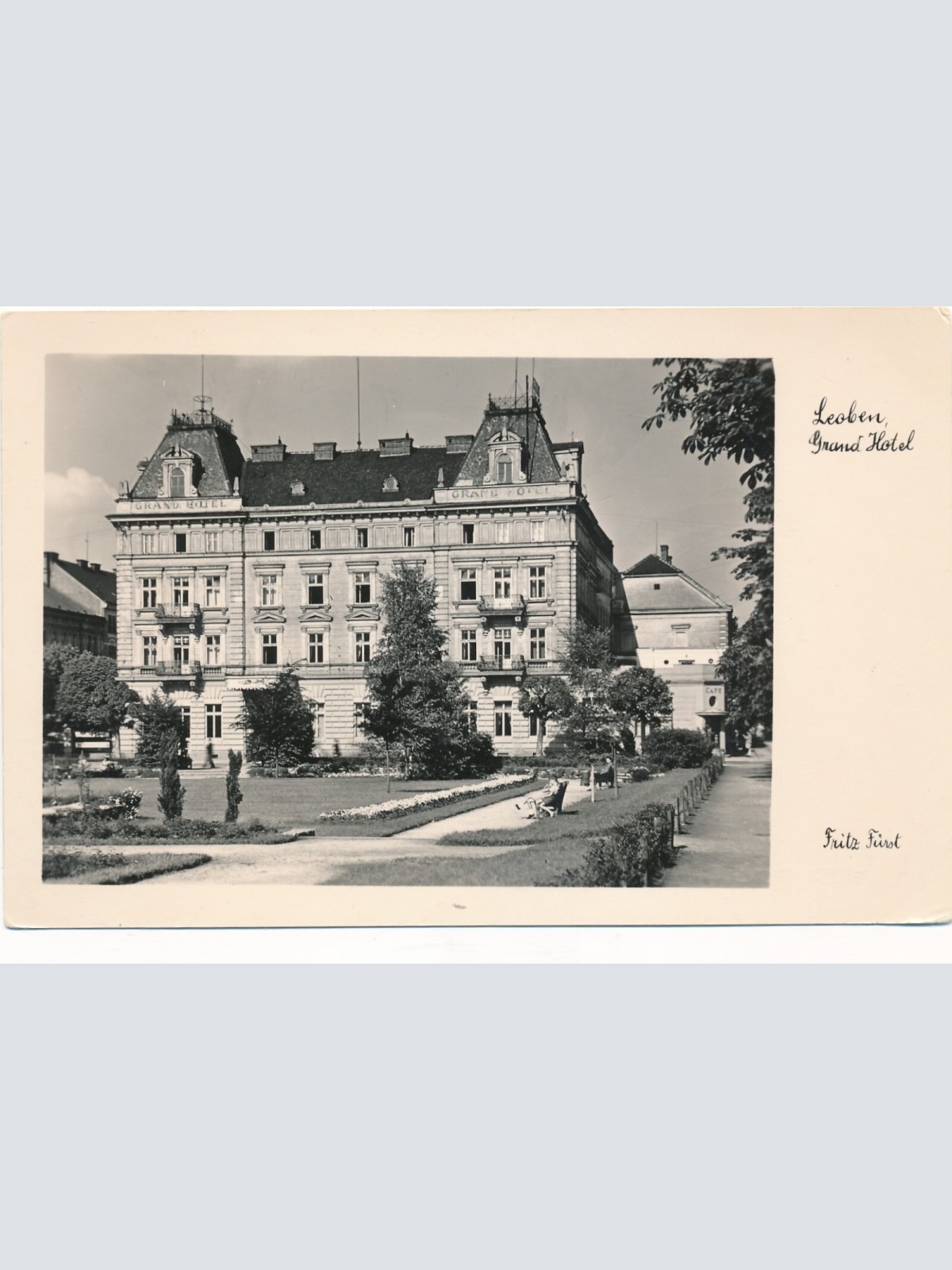 AK aus Leoben Grad Hotel Steiermark Ansichtskarte (11929)