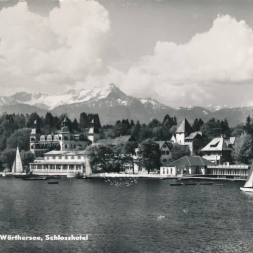 AK aus Velden am Wörthersee mit Schlosshotel Kärnten Ansichtskarte (12208)