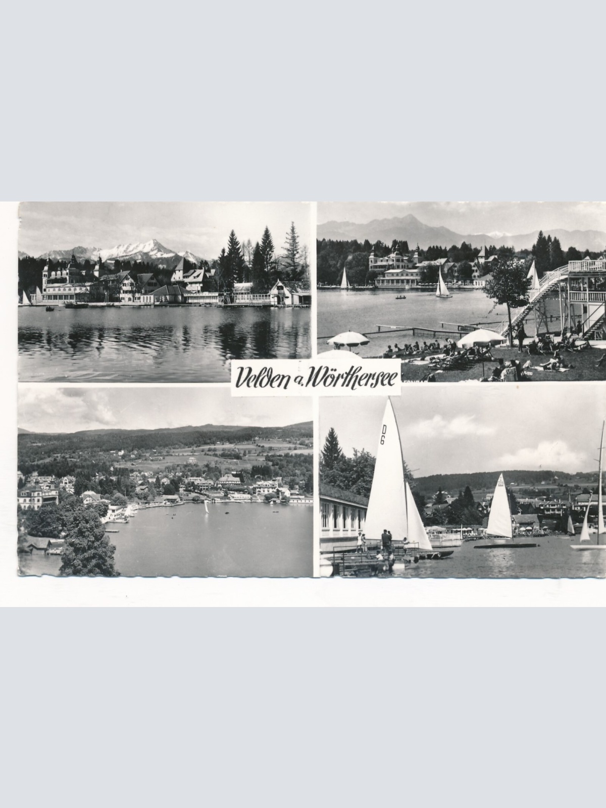 AK aus Velden am Wörthersee Mehrbildkarte Kärnten Ansichtskarte (12209)
