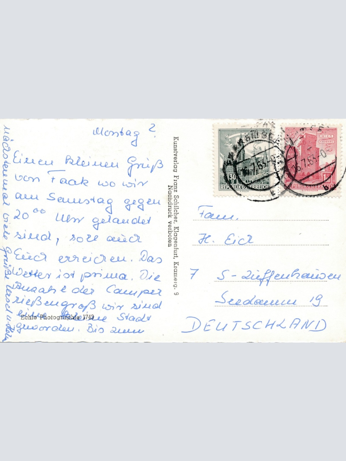 AK vom Faakersee Mehrbildkarte Kärnten Ansichtskarte (12210)