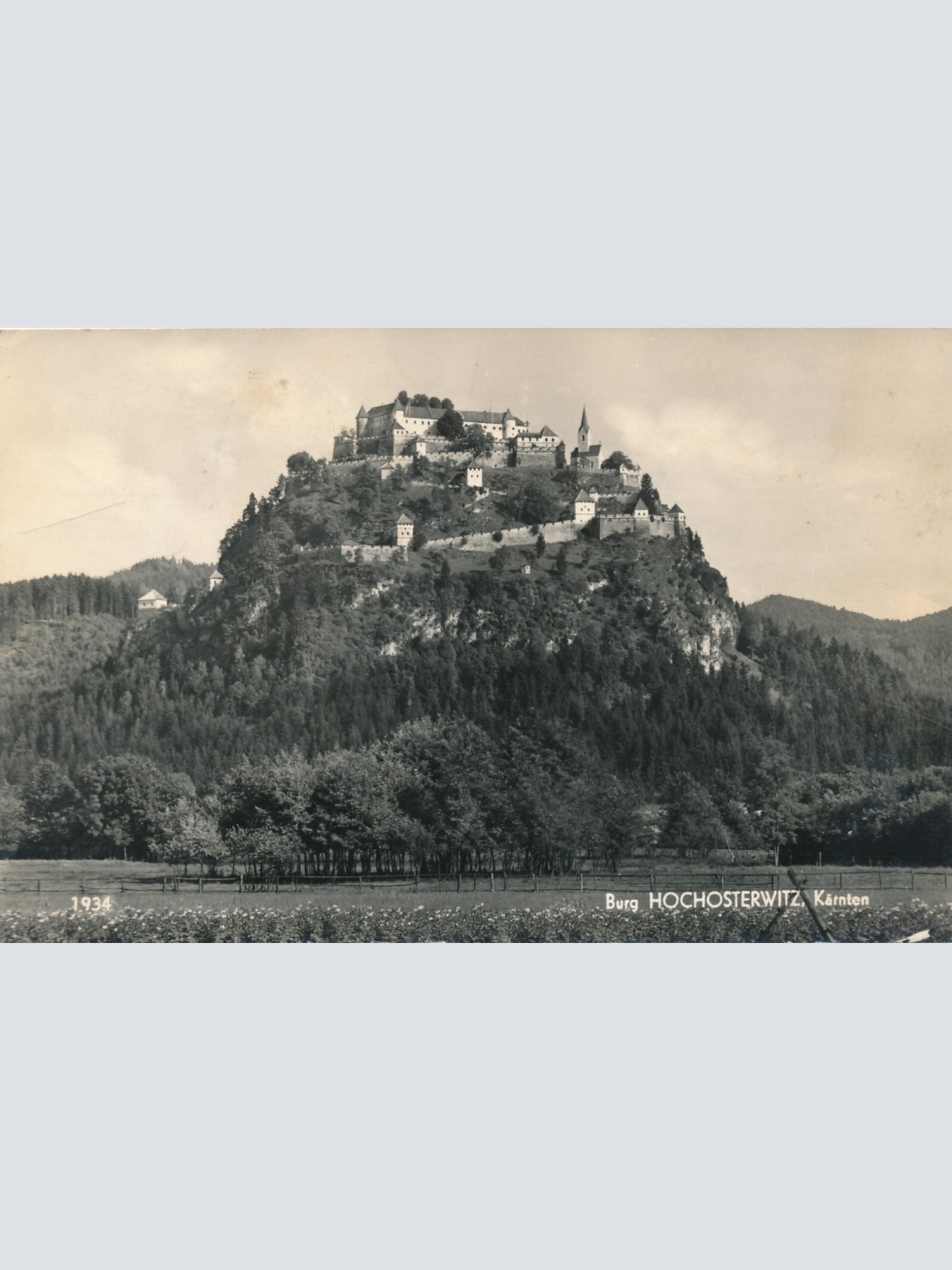 AK von der Burg Hochosterwitz Kärnten Ansichtskarte (12194)