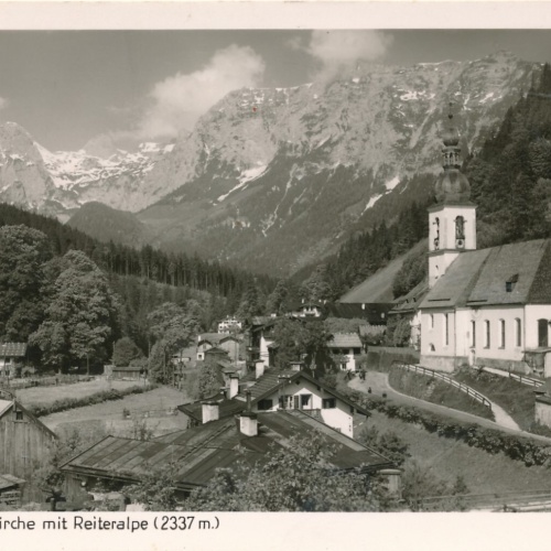 AK aus Ramsau Dorfkirche Steiermark Ansichtskarte (11913)