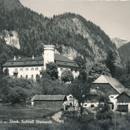AK aus Stainach mit Schloß Steiermark Ansichtskarte (11934)