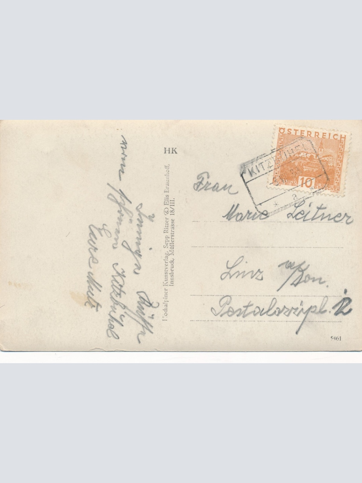 AK aus Kitzbühel Tirol Ansichtskarte (11773)