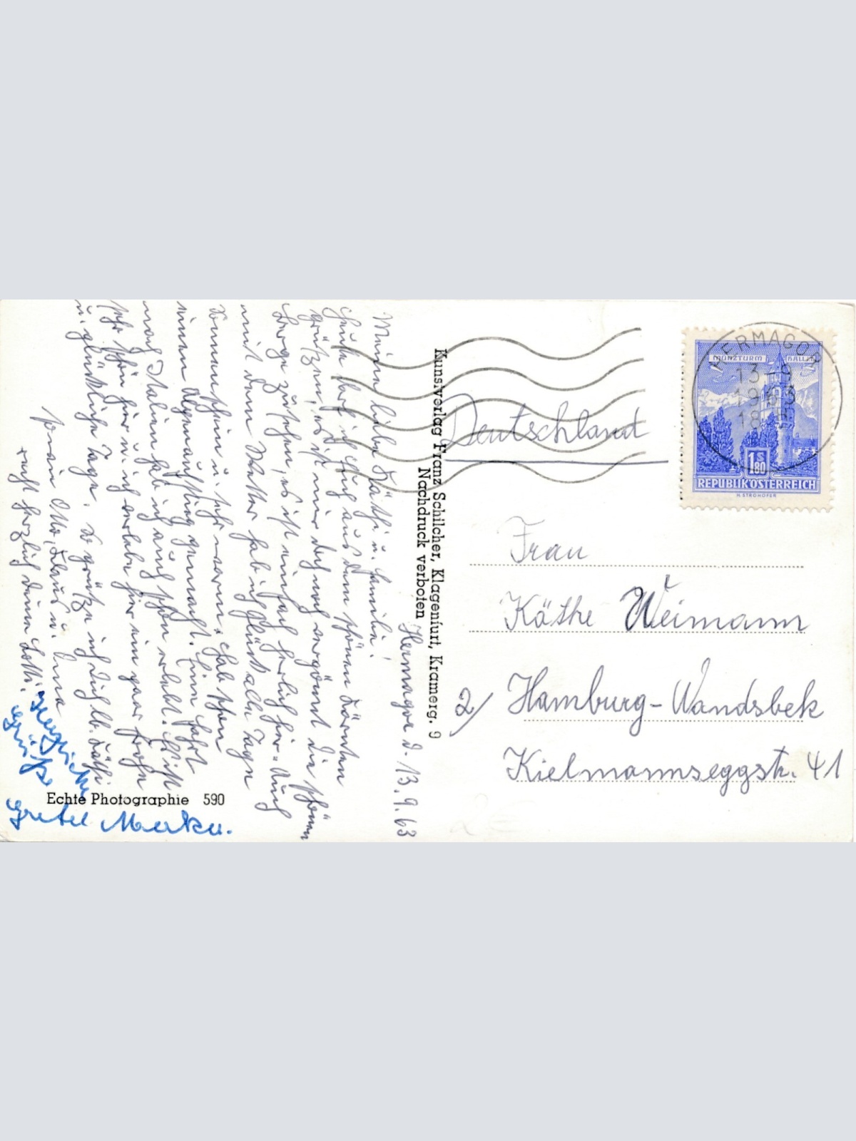 AK vom Presseggersee Mehrbildkarte Kärnten Ansichtskarte (12162)