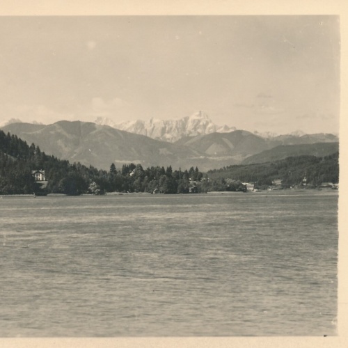 AK vom Ossiachersee Kärnten Ansichtskarte (12152)