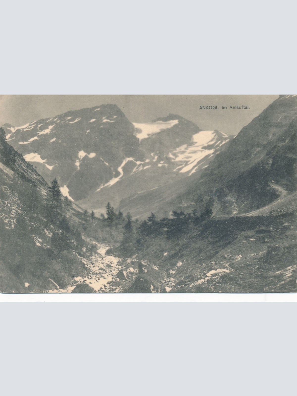 AK vom Ankogl im Anlauftal Kärnten Ansichtskarte (12181)