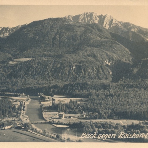 AK Blick gegen Reiskofel Kärnten Ansichtskarte (12170)