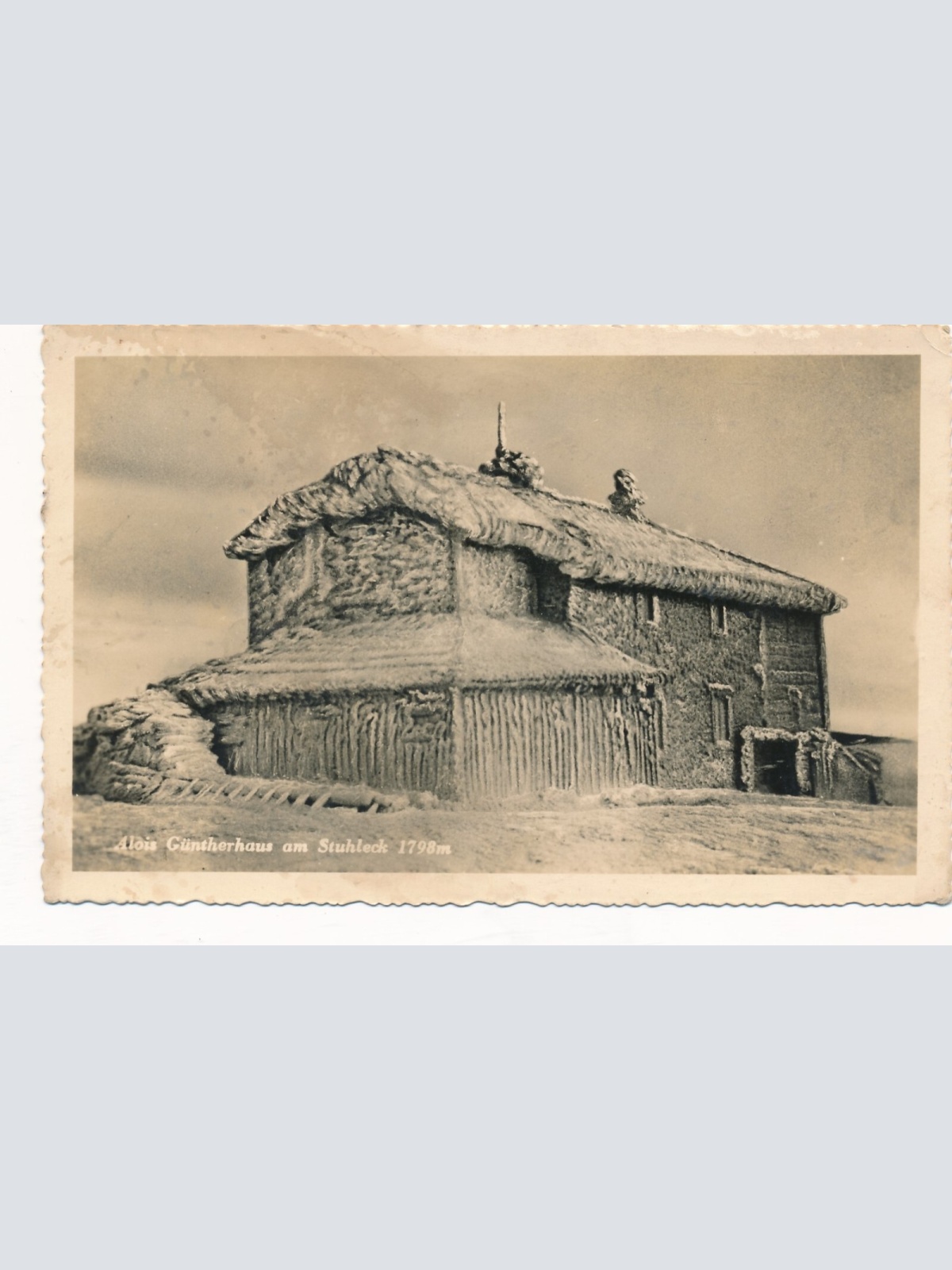 AK vom Alois Güntherhaus am Stuhleck Kärnten Ansichtskarte (12255)