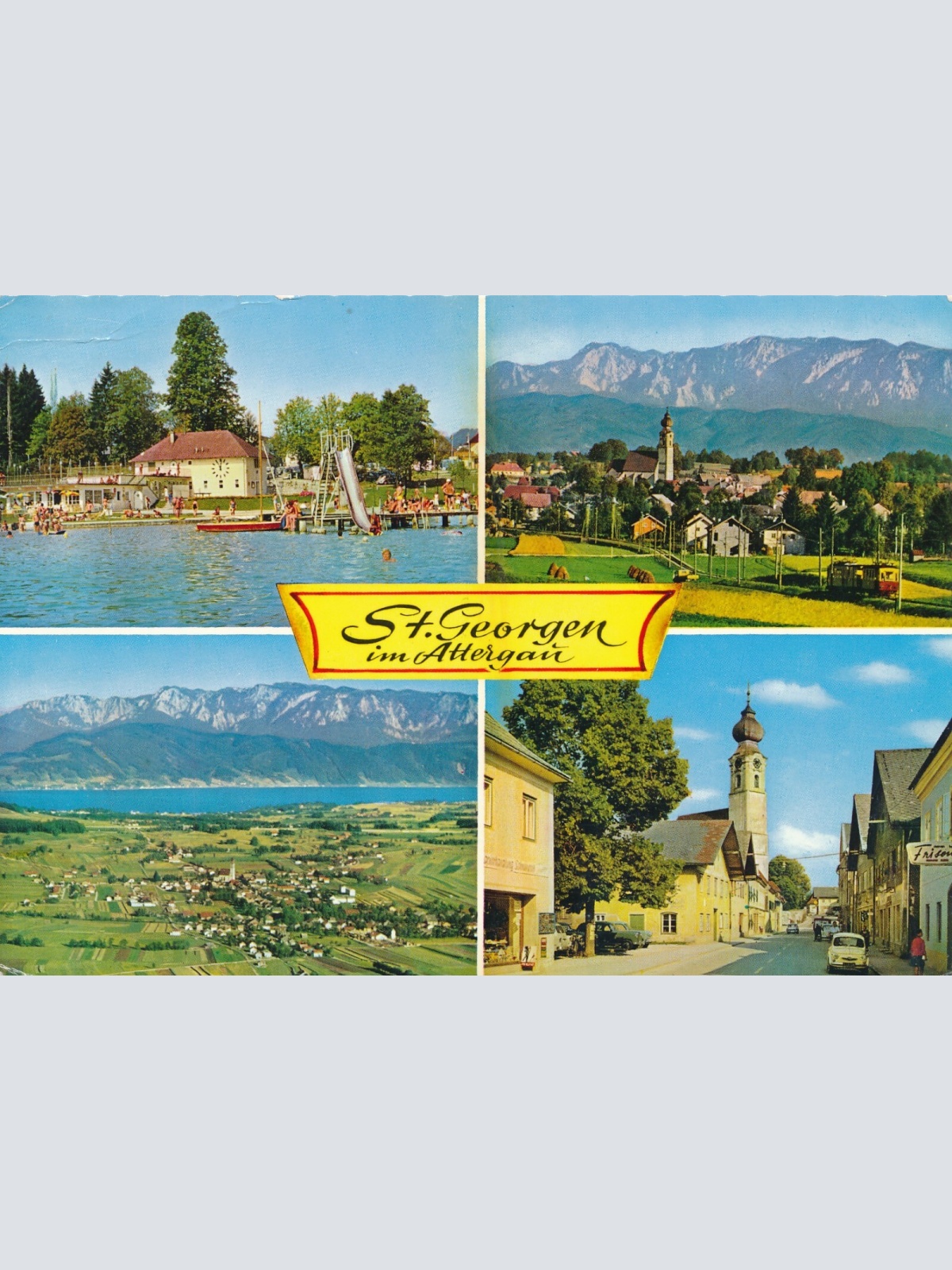 AK aus St. Georgen im Attergau Oberösterreich Mehrbildkarte Ansichtskarte (J314)