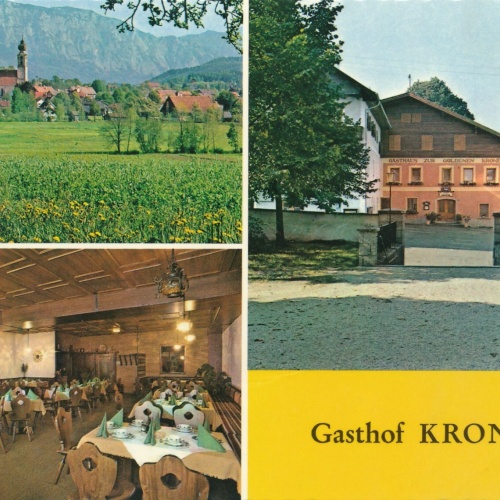 AK aus St. Georgen i. A. mit Gasthof Krone Mehrbildkarte Ansichtskarte (J315)