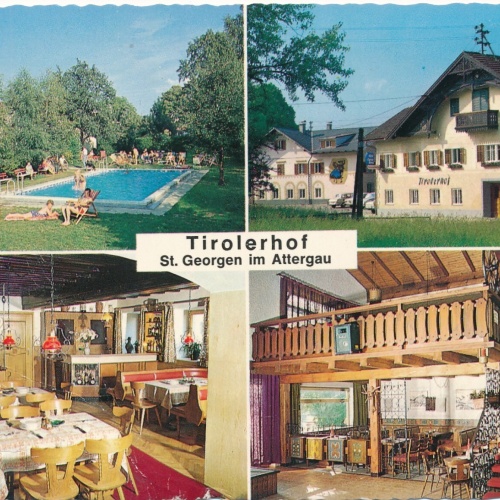 AK aus St. Georgen i. A. mit Tirolerhof Mehrbildkarte Ansichtskarte (J316)