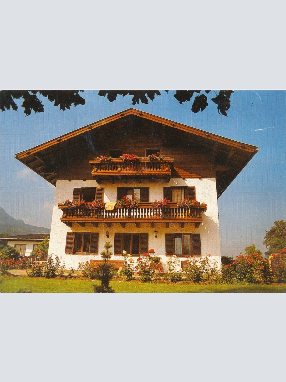 AK aus Mondsee mit Gästehaus Oberascher Oberösterreich Ansichtskarte (J318)