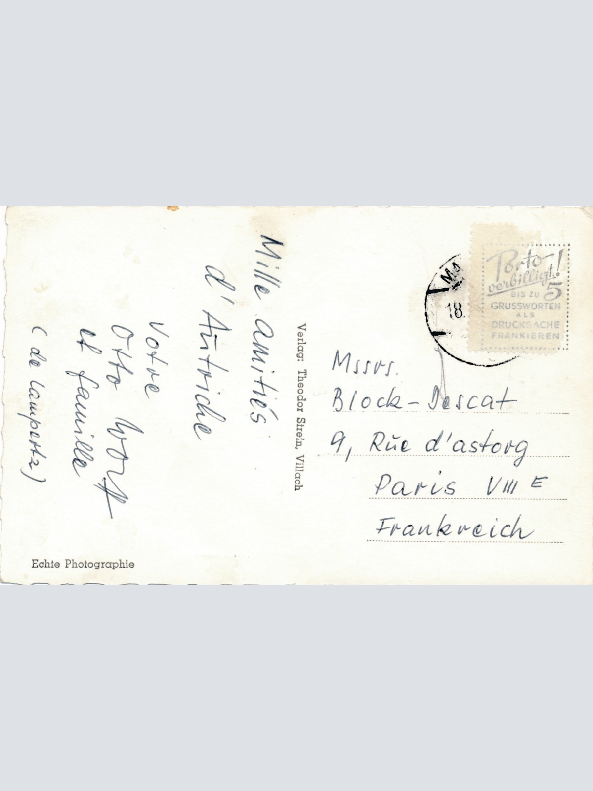 AK vom Faakersee Gesamtblick Kärnten Ansichtskarte (12216)